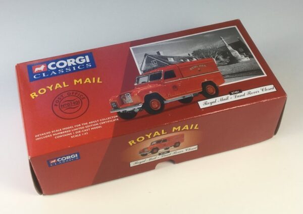 Corgi Classics 07401 Royal Mail Land Rover box