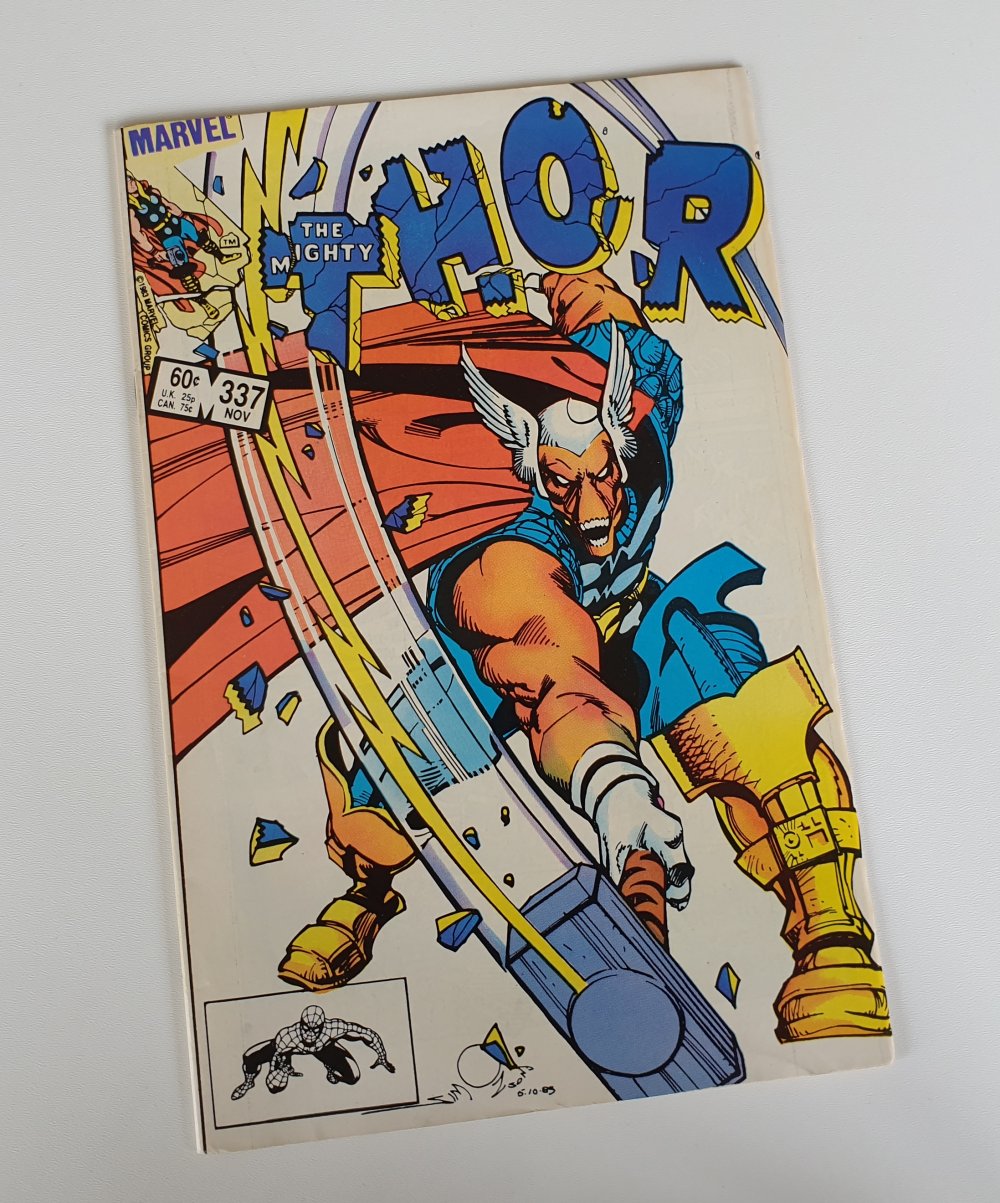 THE MIGHTY THOR #337 Vintage Marvel Comic 1983