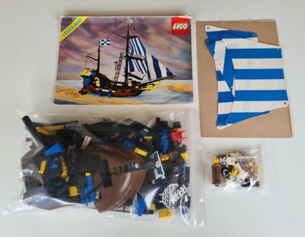 Vintage Lego 6274 Caribbean Clipper Governor's Ship