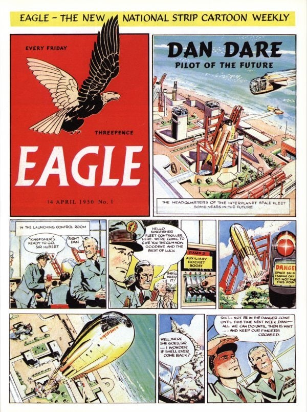 Eagle Comic Issue 1 Wentworth Wooden Jigsaw Puzzle 250 pieces
