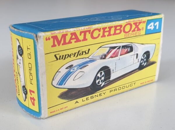 Matchbox Superfast 41 Ford GT diecast model