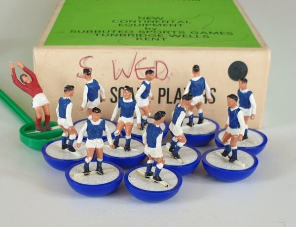 Vintage Subbuteo HW Team 17 Sheffield Wednesday Brighton 1970's