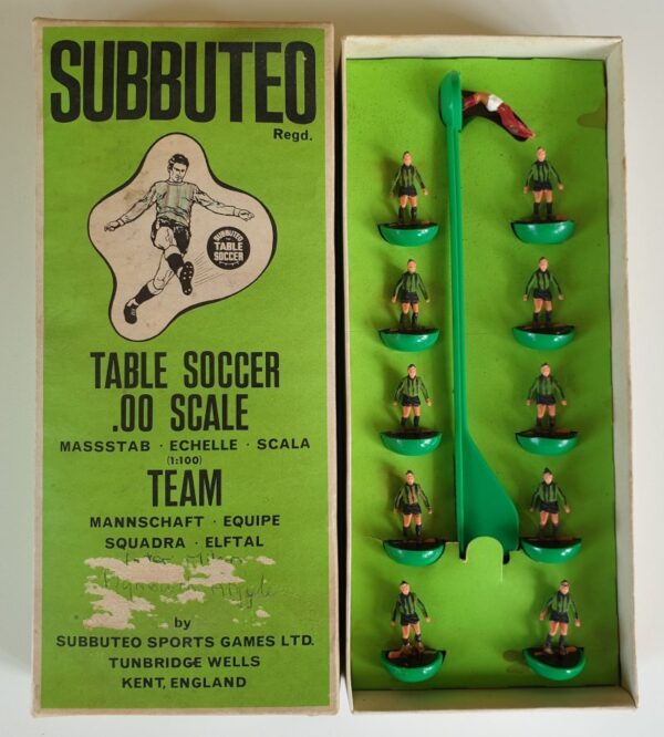 Vintage Subbuteo HW Team 78 Plymouth Argyle Coventry 2nd 1970's