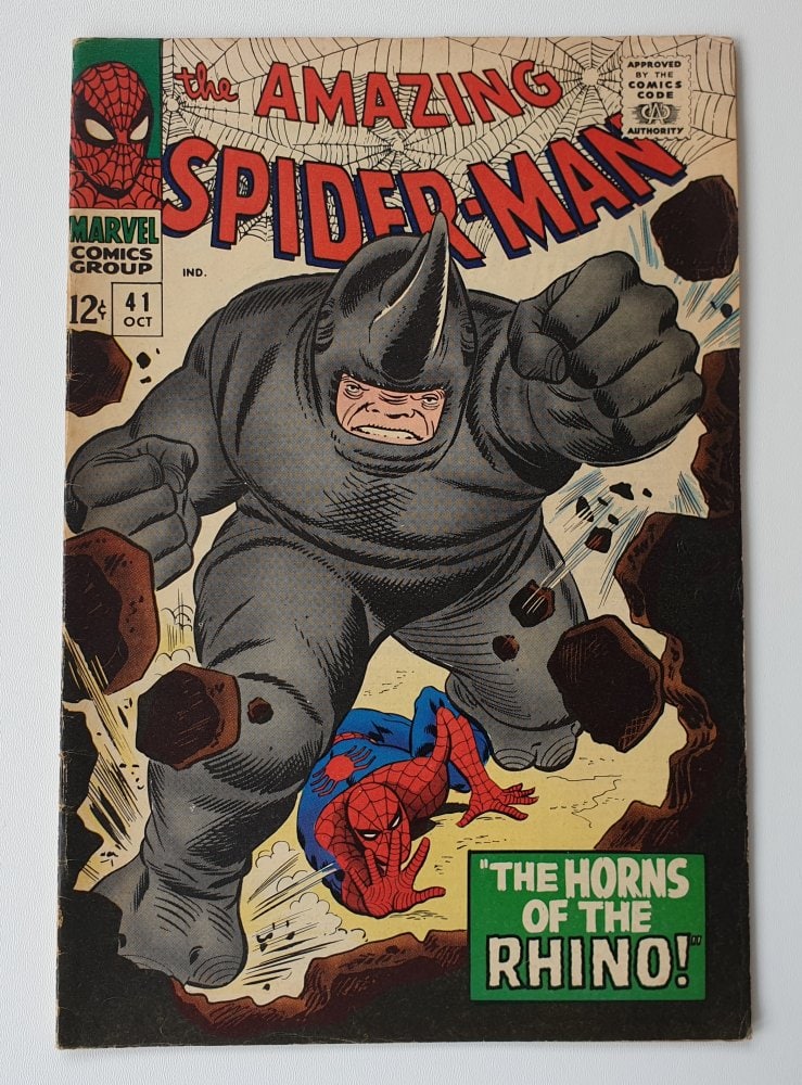 Amazing Spider-Man 41 Vintage Marvel comic 1966 cover