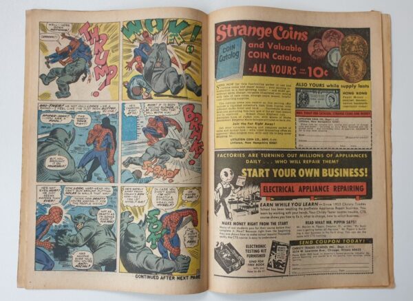 Amazing Spider-Man 41 Vintage Marvel comic 1966