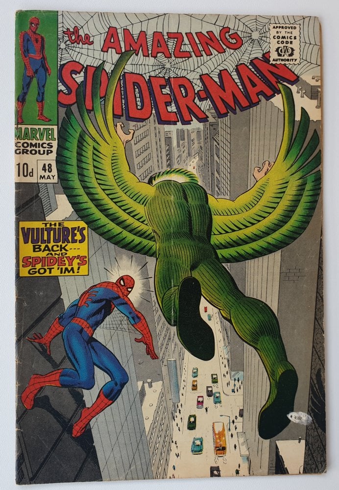 Amazing Spider-Man 48 vintage Marvel comic 1967