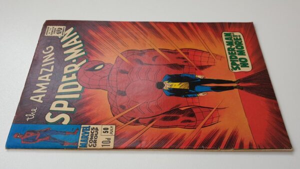 Amazing Spider-Man 50 Vintage Marvel comic 1967 cover