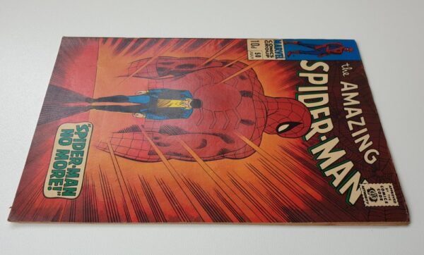 Amazing Spider-Man 50 Vintage Marvel comic 1967 cover