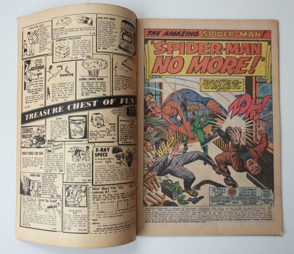 Amazing Spider-Man 50 Vintage Marvel comic 1967