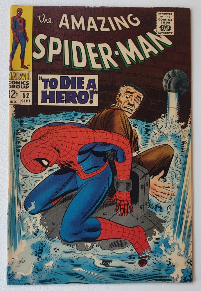 Amazing Spider-Man 52 vintage Marvel comic 1967