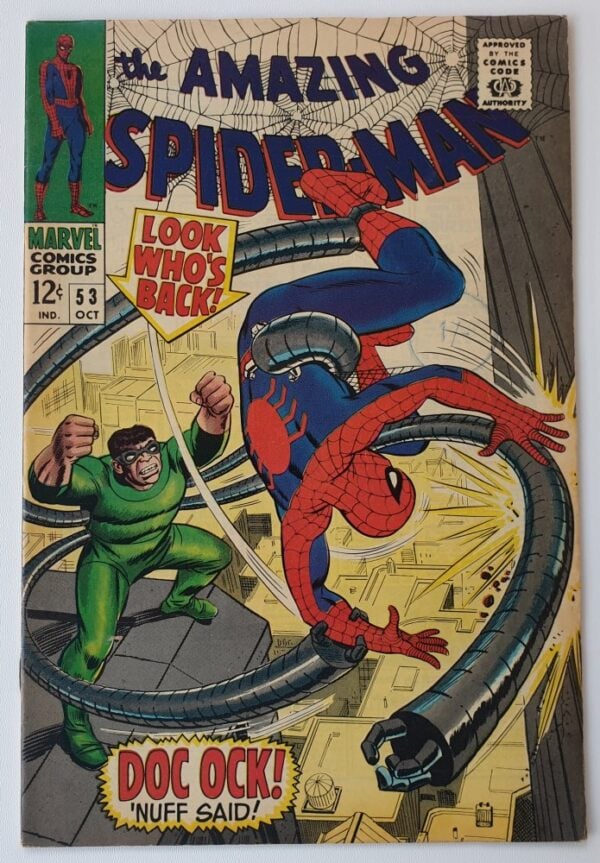 Amazing Spider-Man 53 vintage Marvel comic 1967