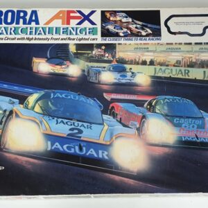 Vintage Tomy Aurora AFX Jaguar Challenge Le Mans Set