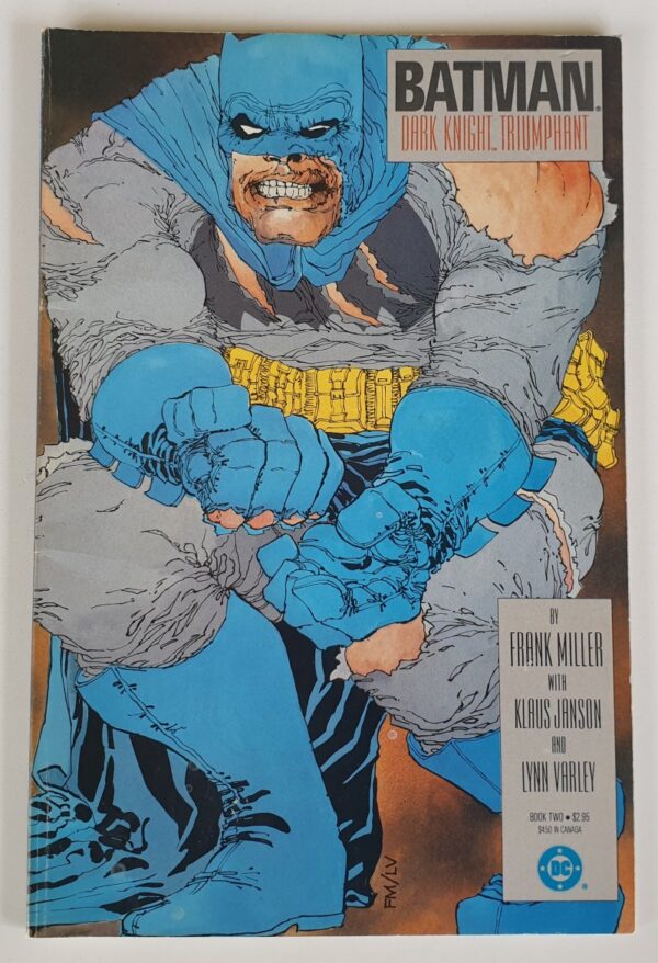 BATMAN THE DARK KNIGHT TRIUMPHANT Graphic Novel by Frank Miller (DC Comics 1986)