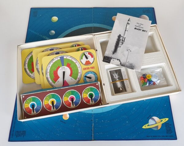 Vintage BLAST OFF Board Game Waddingtons 1960s