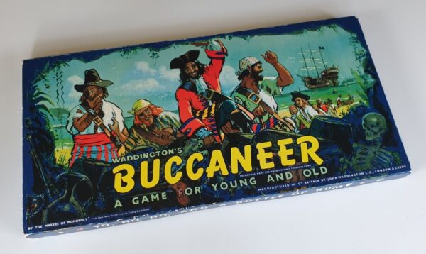 Vintage Buccaneer board game waddingtons 1960s