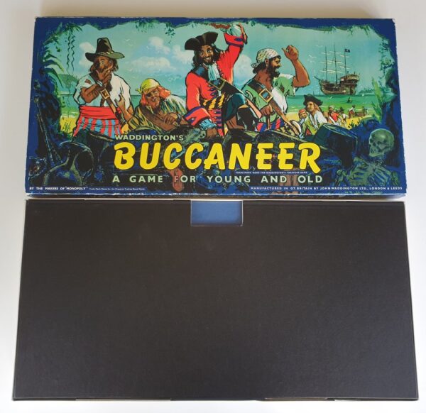 Vintage Buccaneer board game waddingtons 1960s