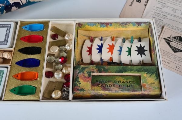 Vintage BUCCANEER Board Game by Waddingtons 1930's edition