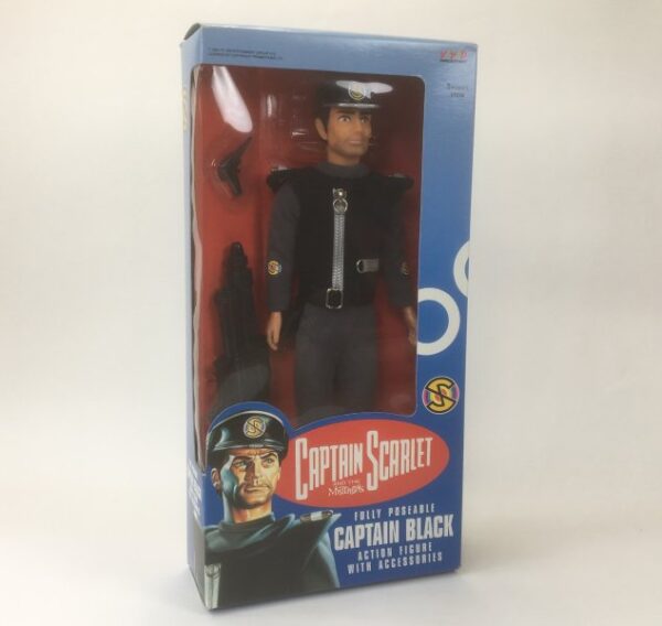 Vintage 'Captain Black' 12 inch Action Figure (Vivid Imaginations 1993)