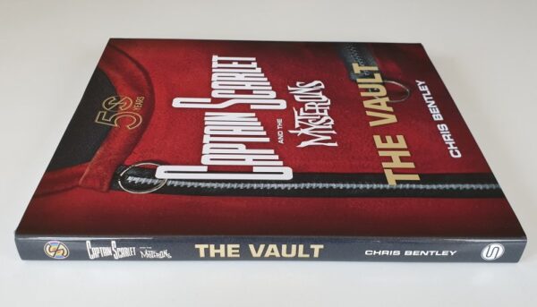 CAPTAIN SCARLET and the MYSTERONS 'THE VAULT' Hardback Book by Chris Bentley