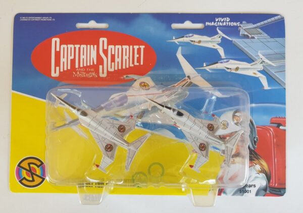 CAPTAIN SCARLET ANGEL INTERCEPTORS Diecast Model - Vivid Imaginations 1993