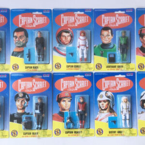 Vintage Captain Scarlet action figures (complete set) Vivid Imaginations 1993