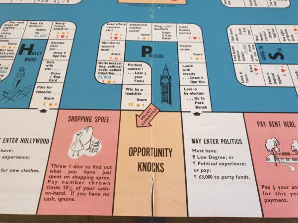 Vintage 1950's CAREERS Board Game by Waddingtons