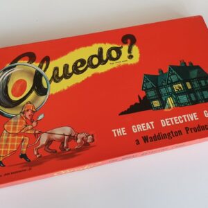 Vintage CLUEDO board game Waddingtons 1950s 1960s