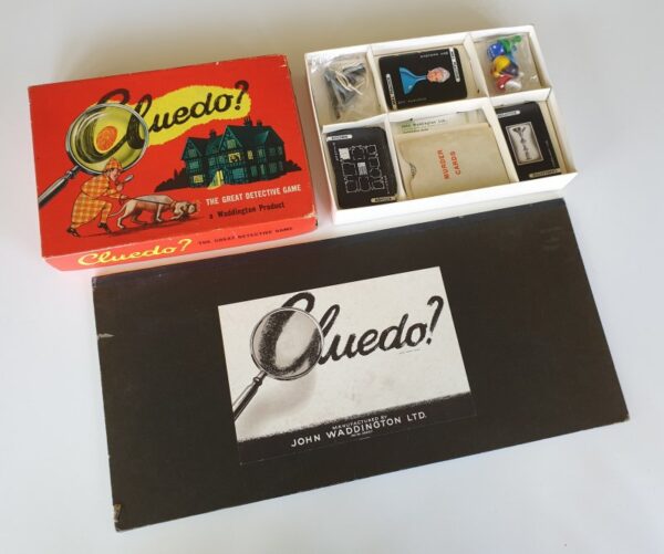 Vintage 1950's CLUEDO Board Game by Waddingtons