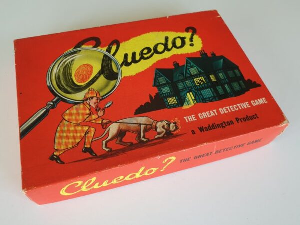 Vintage 1950's CLUEDO Board Game by Waddingtons