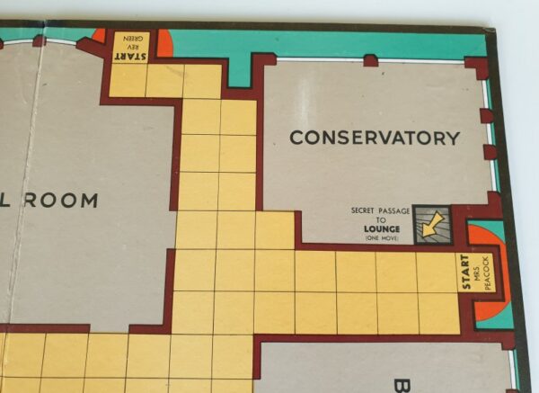 Vintage 1950's CLUEDO Board Game by Waddingtons