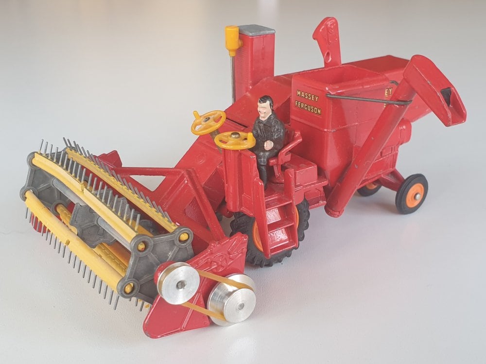 Vintage Corgi 1111 Massey-Ferguson Combine Harvester 1960's