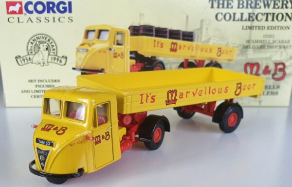 Corgi Classics 15201 Scammell Scarab Mitchells & Butlers Brewery