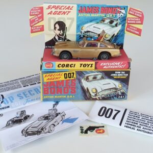 Vintage Corgi 261 James Bond Aston Martin DB5 1960s