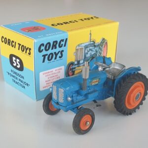 Vintage Corgi 55 Fordson Power Major Tractor 1960's diecast model