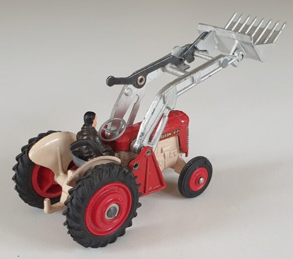 Vintage Corgi 57 Massey-Ferguson 65 Tractor with Forks 1960's diecast model