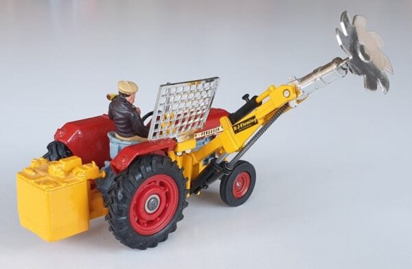 Vintage Corgi 73 Massey-Ferguson 165 Tractor with Saw Attachment 1970