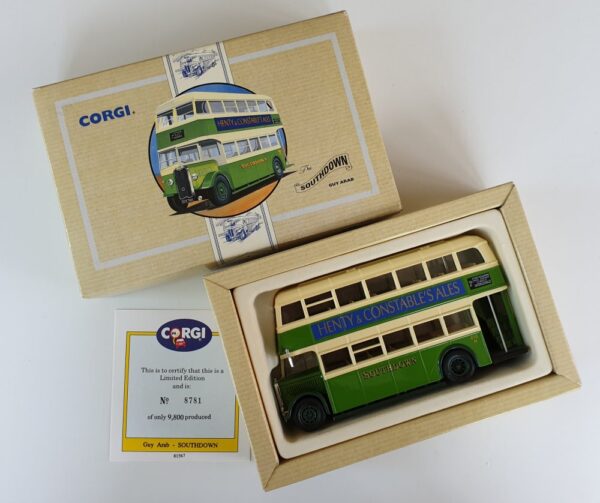 Corgi 97198 VINTAGE GUY ARAB BUS - Southdown of Brighton