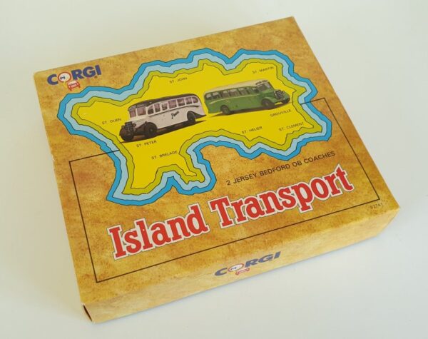 Corgi 97741 Island Transport Bedofrd OB Coach Set Jersey