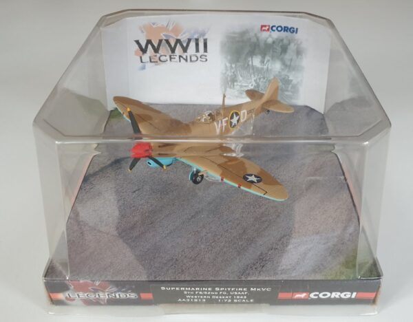 Corgi Aviation AA31913 WWII Legends SPITFIRE Western Desert USAAF