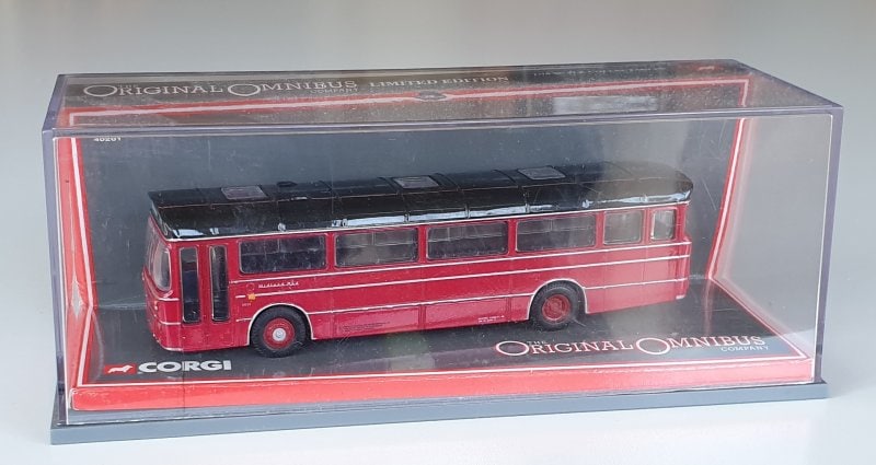 Corgi 1/76 Original Omnibus OM40201 Leyland Leopard Bus Coach Birmingham and Midland