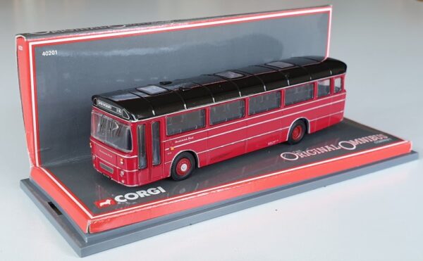 Corgi 1/76 Original Omnibus OM40201 Leyland Leopard Bus Coach Birmingham and Midland