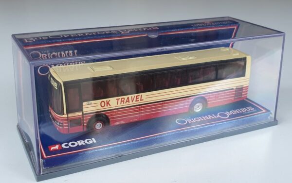 Corgi OOC Original Omnibus OM42705 Van Hool Alizee Coach OK Travel