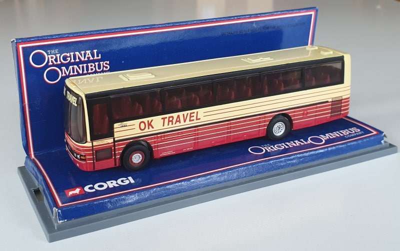 Corgi OOC Original Omnibus OM42705 Van Hool Alizee Coach OK Travel