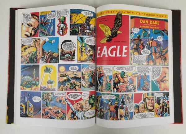 DAN DARE RED MOON MYSTERY MAROONED ON MERCURY Deluxe Collectors Edition Hardback HAWK BOOKS