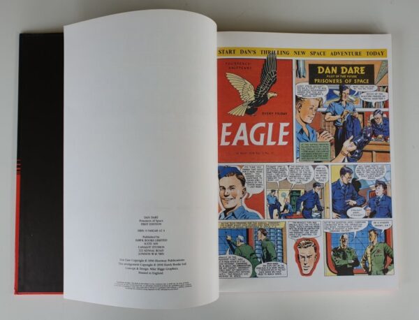 DAN DARE PRISONERS OF SPACE Deluxe Collectors Edition Hardback HAWK BOOKS