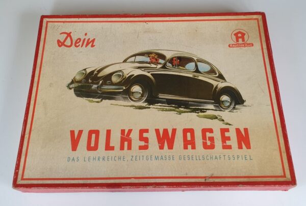 DEIN VOLKWAGEN Vintage Board Game 1950's by Hausser