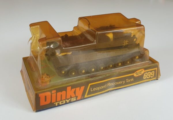 Dinky 699 Leopard Recovery Tank Vintage 1970's diecast model