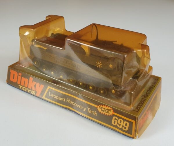 Dinky 699 Leopard Recovery Tank Vintage 1970's diecast model