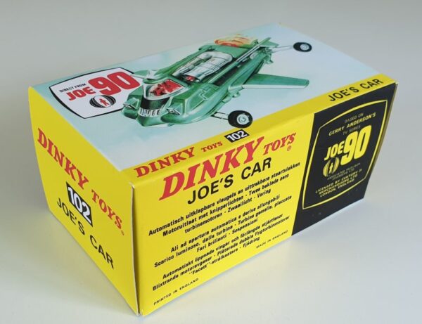 Vintage Dinky 102 Joe 90 Joe's Car 1960's