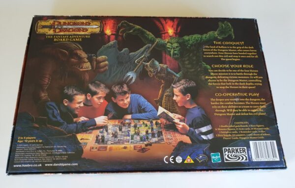 Vintage 'Dungeons & Dragons' Fantasy Adventure board game 2003